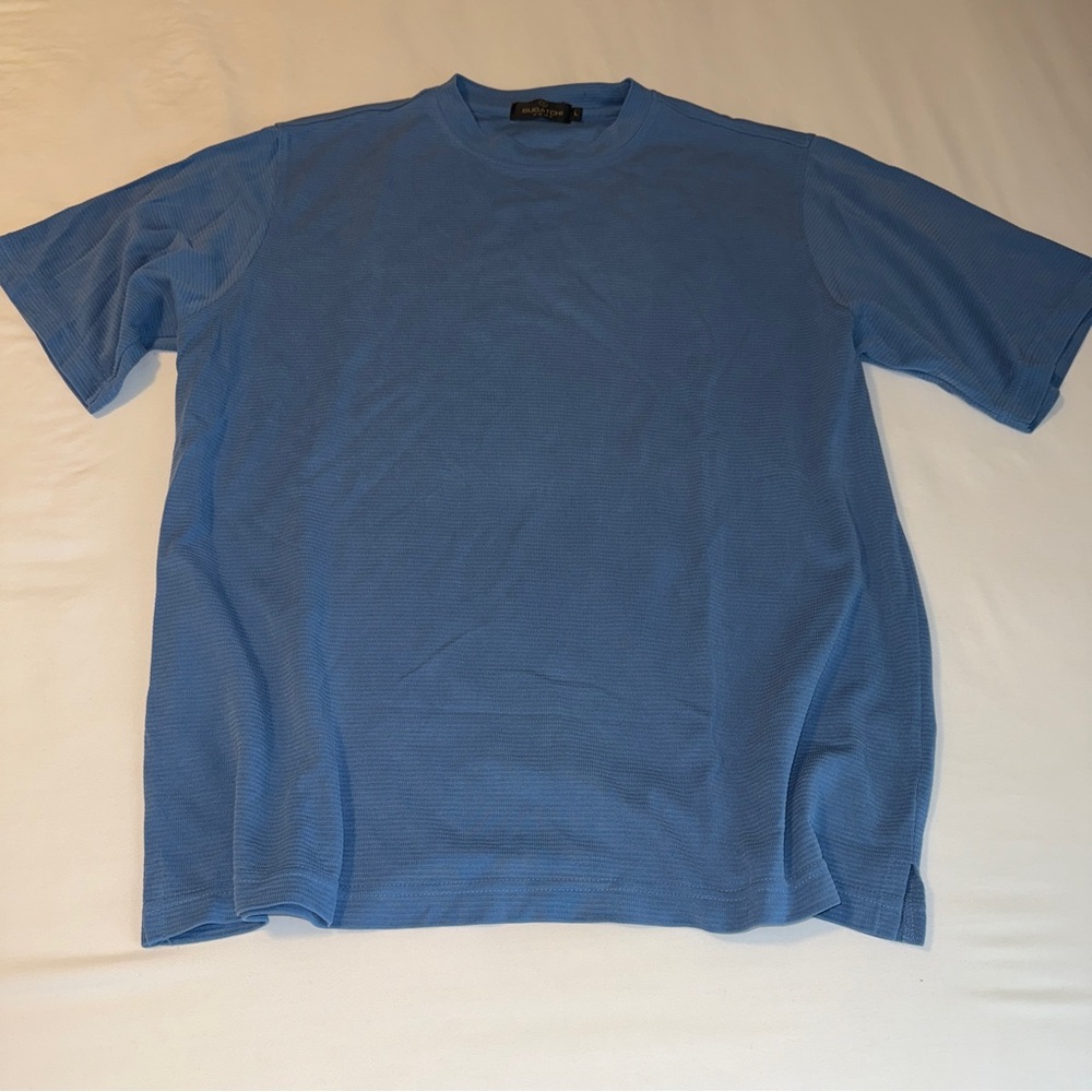 Bugatchi Men’s Crew Shirt, Size L